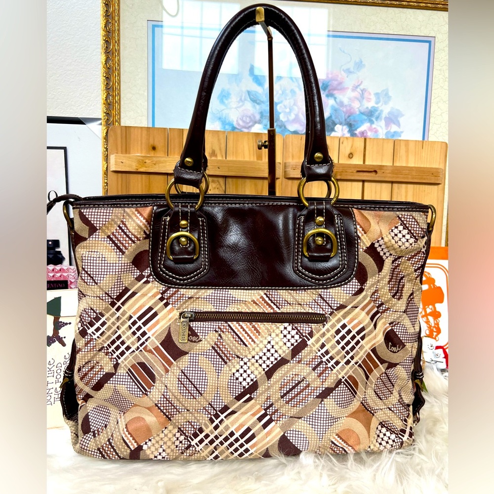 Coach Signature 1941 Crossbody Tote - Picture 3 of 13
